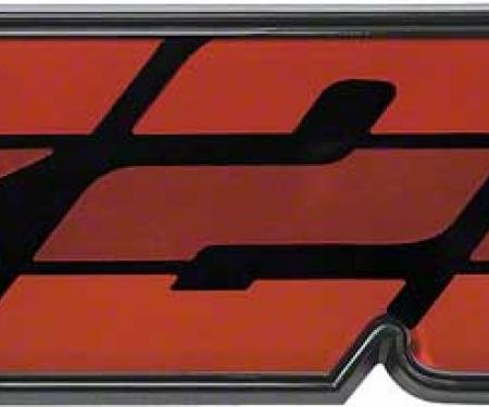 OER 1980-81 Camaro Red "Z28" Grill Emblem 14024337