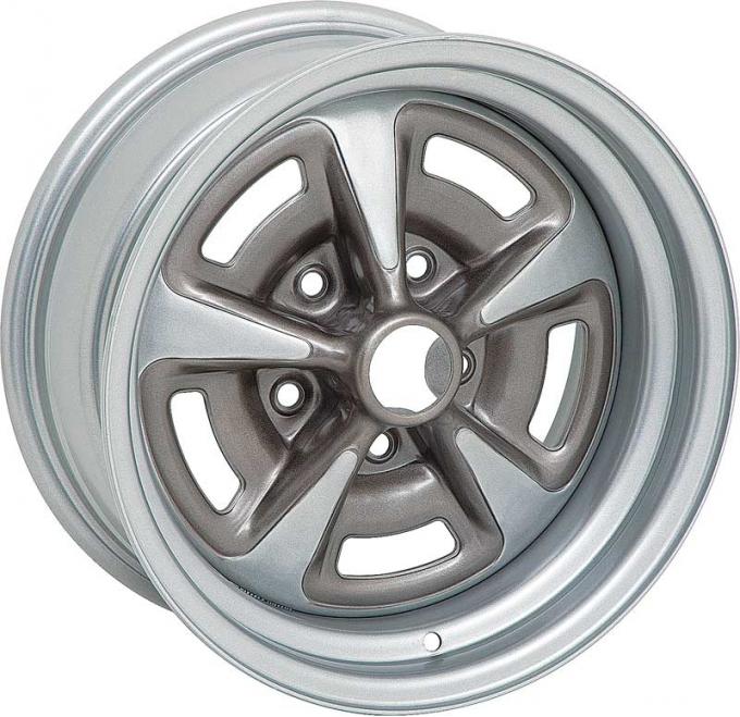 Camaro Yenko Style Rally II Wheel, 15 x 10, 5 Backspace, 1967-1981