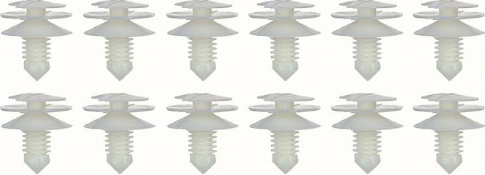 OER Nylon Door Panel Clip Set, Set of 12 Clips *R385