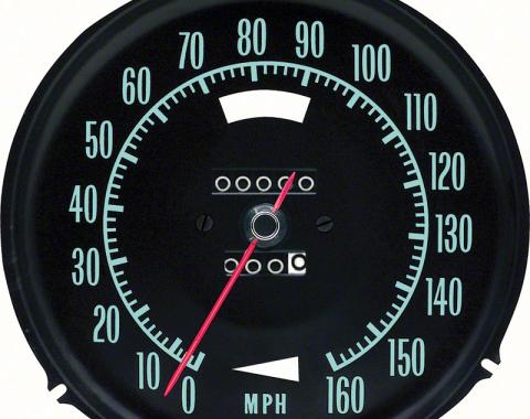 OER 1969-71 Corvette Speedometer Without Speed Warning 6492696