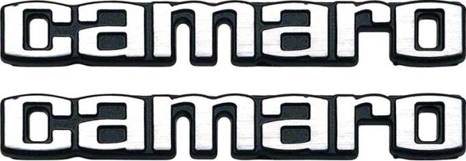 OER 1978-81 Camaro Deluxe Door Panel Emblem - Pair 20092045