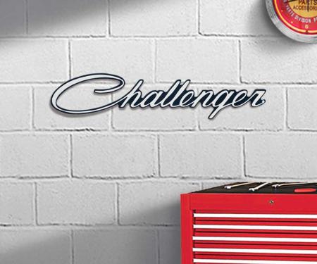 OER 20" X 4" Challenger Metal Sign PS500119