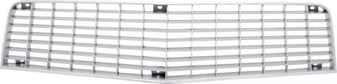 OER 1974-77 Camaro, Upper Front Grill, Standard, Silver K186