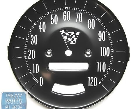 OER 1965 GTO, LeMans, Speedometer Face, Steel, Rally Gauges IN12788G