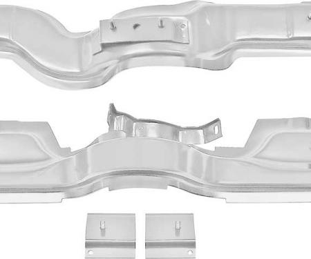 OER 1962-67 Chevy II, Nova, Bucket Seat Frame Support Set, 4 Piece Set, Weld Thru Coating 14647W