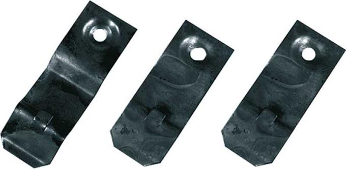 OER 1970-78 Camaro, Dash Pad Clip Set, For Original GM Dash Pad, 3 Pieces R311