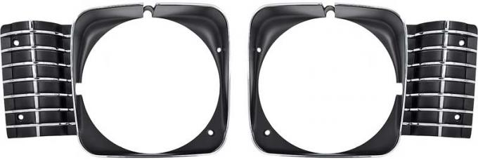 OER 1969-72 Nova Headlamp Bezels - Restorers Choice C1671