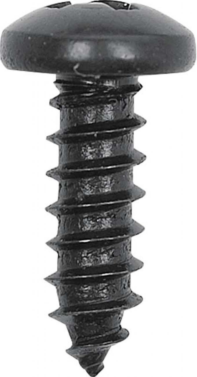 #8-1/2 Phillips Pan Head Black Oxide Screw - Fine Thread SW300