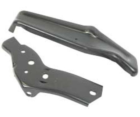 OER 1964 Impala / Full Size 2 Piece Rear Bumper Bracket Set, LH B1786