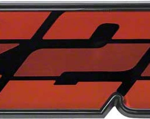 OER 1980-81 Camaro Red "Z28" Grill Emblem 14024337