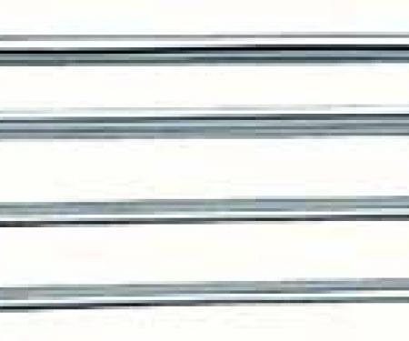 OER 1962-65 Chevy II/Nova 2 Door Hardtop/Coupe Roof Drip Molding Set C2388