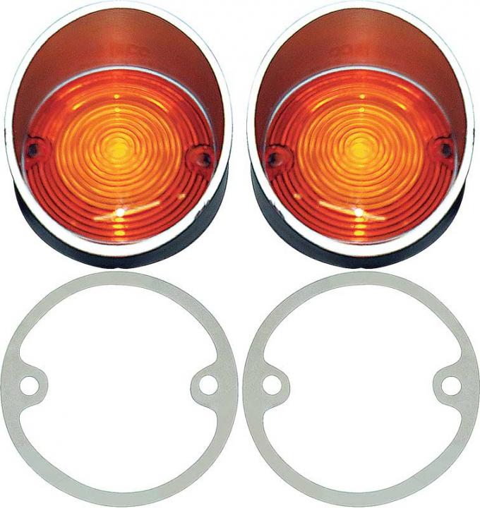 OER 1968-69 Dodge Coronet Park Lamp Lenses MB2121