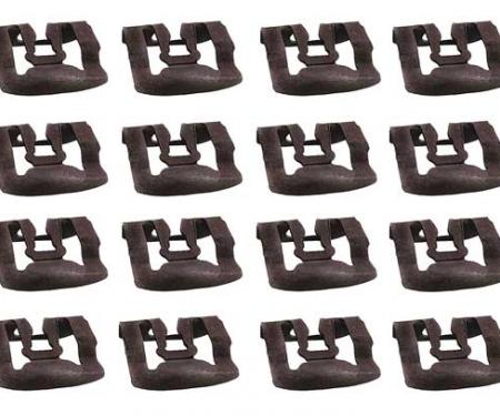 OER 1971-74 Mopar Rear Window Reveal Molding Clip, Set of 24 *881350