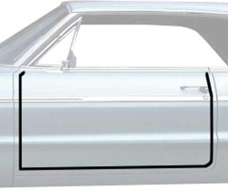 OER 1963-64 Impala / Full-Size 2-Door Hardtop / Convertible Door Frame Weatherstrips K457