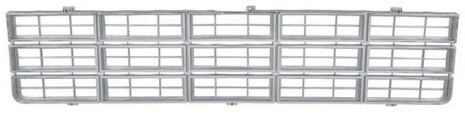 Chevy Or GMC Truck Inner Grill, Silver 1973-1980