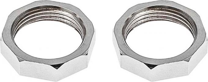 OER 1947-59 Windshield Wiper Bezel Retaining Nuts - Pair 3683913