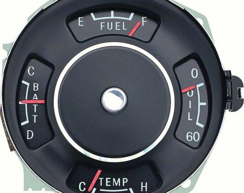 OER 1963-64 Chevy II / Nova SS 4 Gauge Instrument Gauge Cluster 2196365