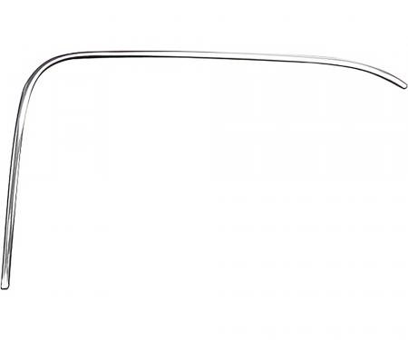 OER 1974-91 Chevrolet, GMC Pickup, Roof Drip Rail Molding, Stainless Steel, RH 342032