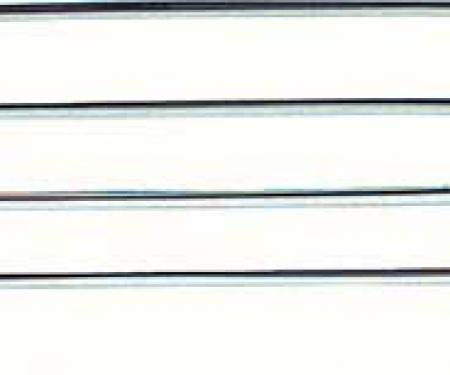 OER 1967-69 Camaro / Firebird Coupe Roof Drip Molding Kit - 6 Piece Set *R6020