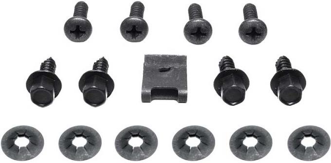 OER 1967-68 Camaro / Firebird Heater Control Mounting Set A9600134