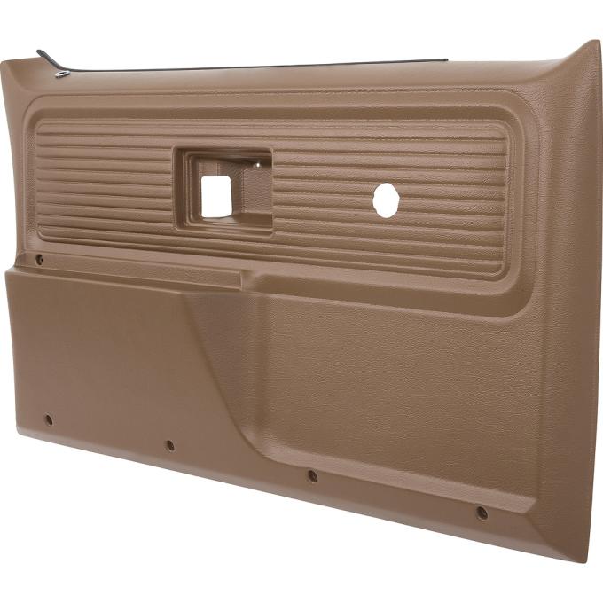 OER 1977-80 Chevrolet/GMC Truck, Blazer, Jimmy, Suburban, Front Door Panels, Custom, Custom Deluxe, Cheyenne Style, Saddle TL310605