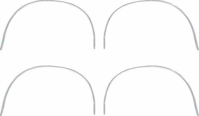 OER 1973-74 Dodge Charger Wheel Opening Molding Set MN1485