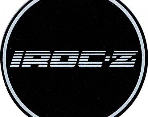 OER 1988 Camaro Aluminum Wheel Center Cap Insert Emblem - IROC-Z Silver 10087758