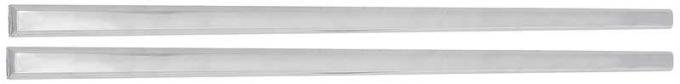 OER 1977-91 Chevrolt/GMC Truck, Lower Door Panel Carpet Trim Moldings, Pair 748829