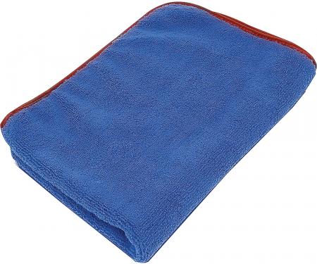 OER 16" x 16" Blue Monster Microfiber Towel, Each K89806A