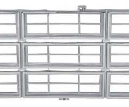 Chevy Or GMC Truck Inner Grill, Silver 1973-1980