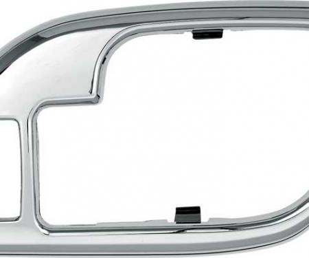 OER 1995-02 Chevrolet / GMC Truck with Power Locks Inner Door Handle Bezel - Chrome, RH 748572