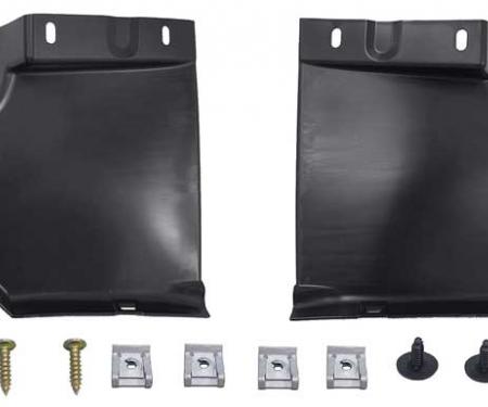 OER 1981-91 Chevrolet/GMC C/K/R/V Truck/SUV, Splash Shield Set, Rear, For Front Fender, LH and RH Sides *R81917