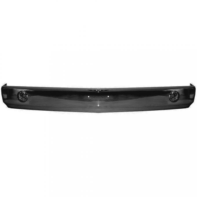 OER 1988-98 Chevy Truck, Front Bumper, With Fog Lamps & License Holes, Paintable T71104P