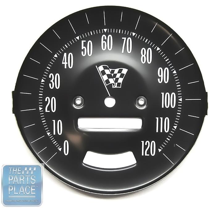 OER 1965 GTO, LeMans, Speedometer Face, Steel, Rally Gauges IN12788G