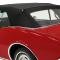 OER 1967-69 Camaro / Firebird Convertible, Plastic Window Assembly, Zipper Style, Vinyl, Black K69201