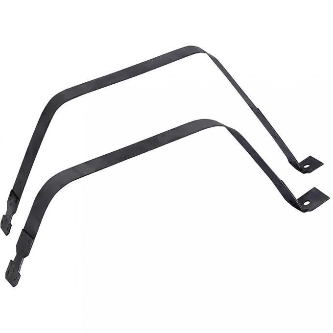 OER 1997-03 Ford F100, F150, F250, F350 With 6-1/2' Bed, Side Mount Gas Tank Strap Set, For 24.5 Gallon 57" Long Tank TR9057L