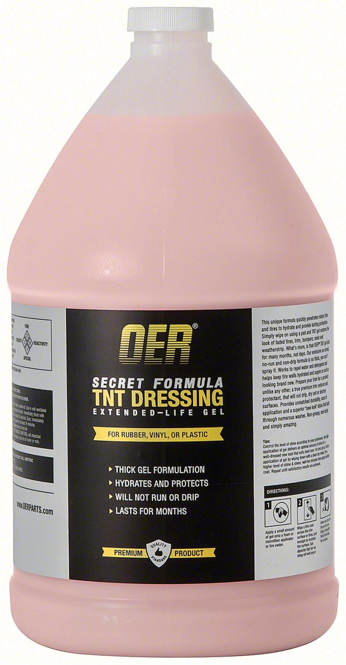 OER Secret Formula 1 Gallon TNT Gel Extended Life Tire and Trim Dressing K89617