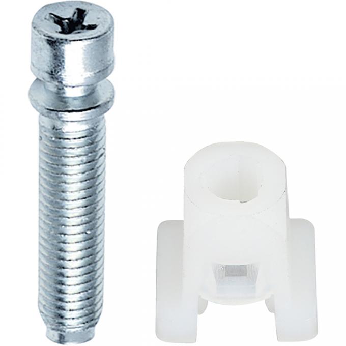 OER 1/4"-28 x 1" GM Headlight Adjustment Screw with Nylon Nut A5789