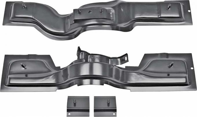 OER 1962-67 Chevy II, Nova, Bucket Seat Frame Support Set, 4 Piece Set, EDP Coated 14647