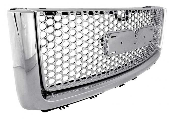 OER 2007-13 GMC Sierra 1500 Denali, Grill Assembly, Chrome 22761794