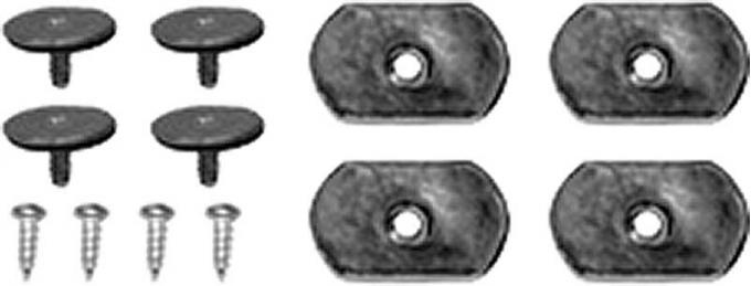 OER 1961-68 Impala, Bel Air, Biscayne, Caprice, Split Bench Seat Stop Set, 12 Piece SSK001