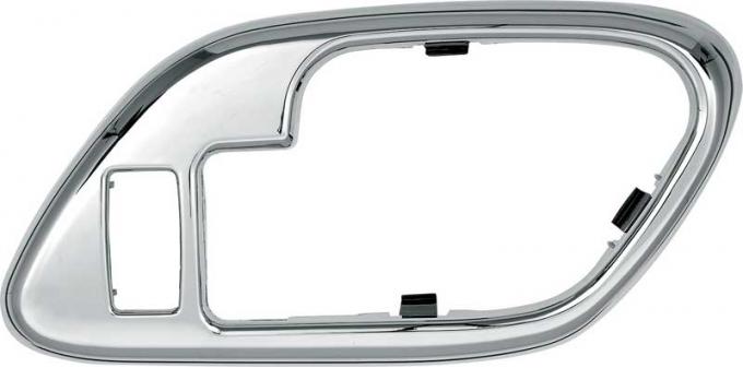 OER 1995-02 Chevrolet / GMC Truck with Power Locks Inner Door Handle Bezel - Chrome, RH 748572