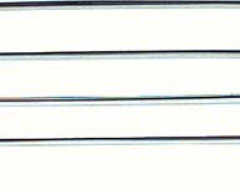 OER 1967-69 Camaro / Firebird Coupe Roof Drip Molding Kit - 6 Piece Set *R6020