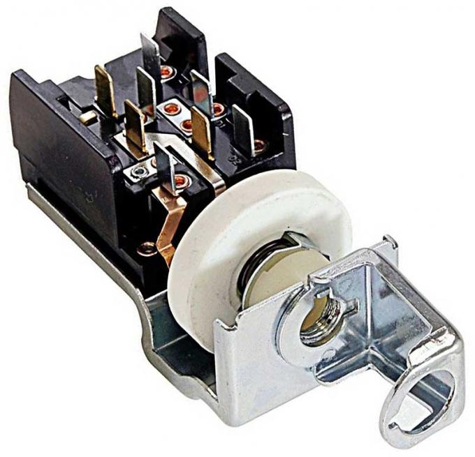 OER 1965-70 Ford, Headlamp Switch, with Integral Bracket, Various Models, Reproduction 11654DR