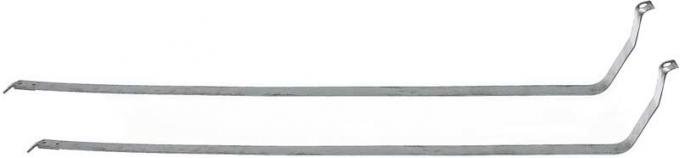 OER 1968-70 Mopar B-Body - Fuel Tank Mounting Straps - Stainless Steel (Pair) FT6106B