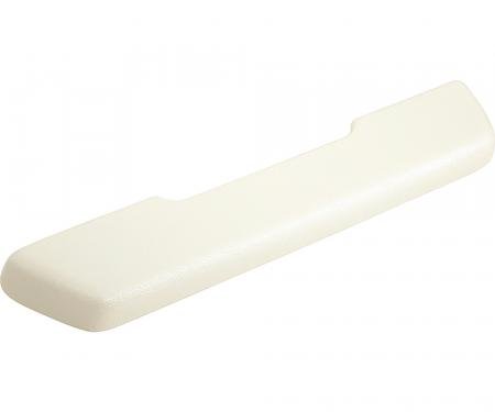 OER 1968-72 GM Ivory/White Urethane Arm Rest Pad, LH K695210