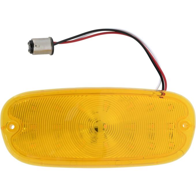 OER 1958-59 Chevrolet Truck, Park Light Lens, LED Conversion, LH or RH, Amber CT23642A