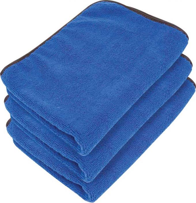 OER Blue Monster Microfiber Towels - 16" x 16" (3 Pack) K89806