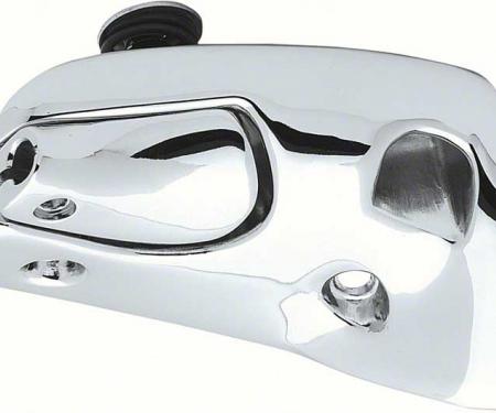 OER 1967 Camaro / Firebird Convertible Polished Chrome Visor Support, RH 7647136