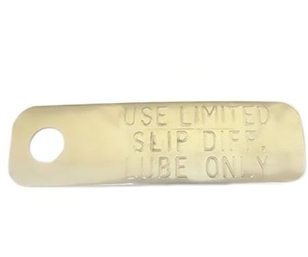 OER 1958-89 Various GM Vehicles, Differential Limited Slip Lube, Tag SU0662Z